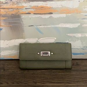Charming Charlie Army Green wallet